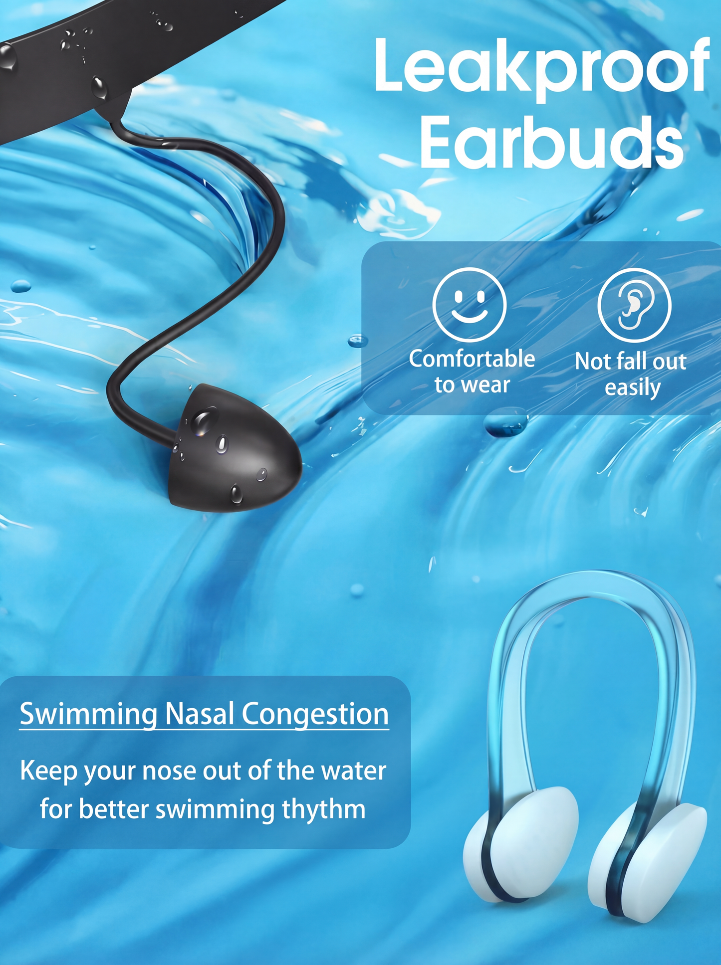 SmartSuction™ Swim Goggles