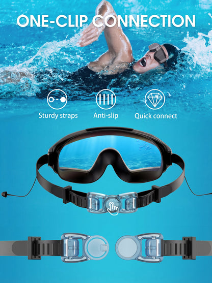 SmartSuction™ Swim Goggles